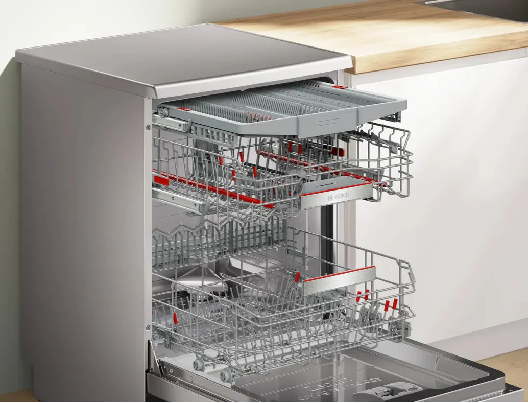 BOSCH LAVAVAJILLAS 60 LIBRE INSTALACIÓN ACERO SMS8TCI04E - Imagen 2